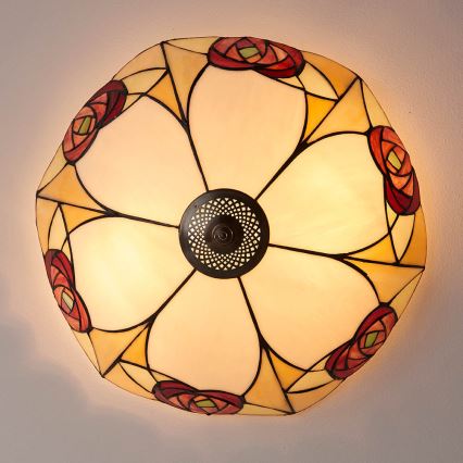 Endon 64182 - Lubinis šviestuvas INGRAM 2xE27/60W/230V diametras 45 cm