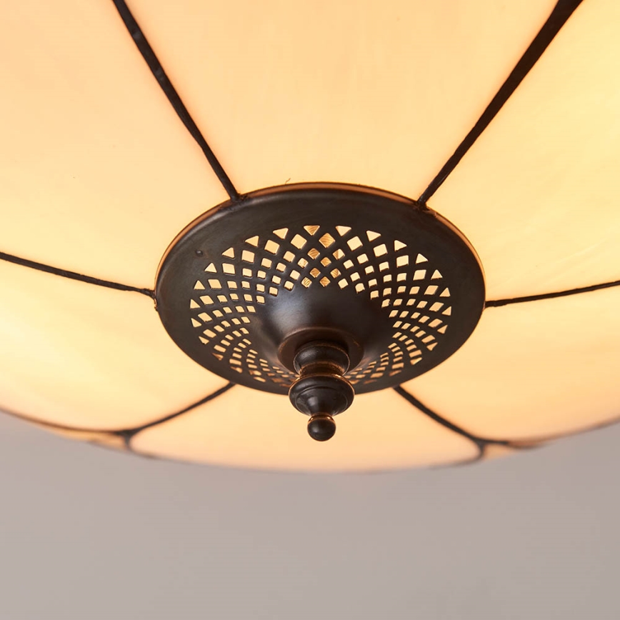 Endon 64182 - Lubinis šviestuvas INGRAM 2xE27/60W/230V diametras 45 cm