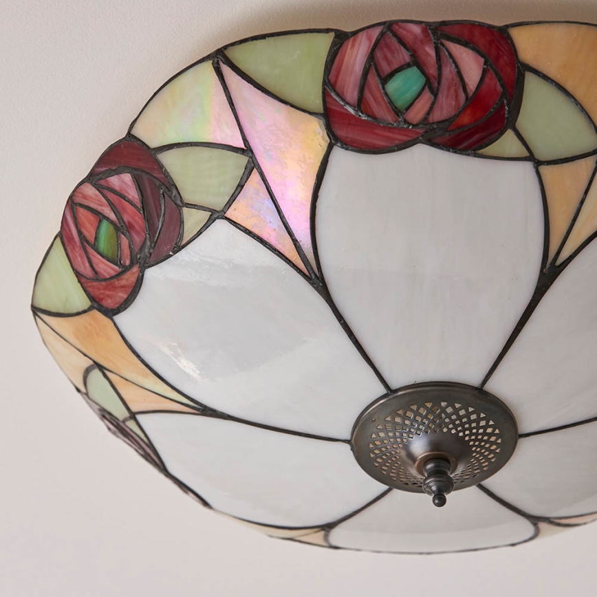 Endon 64182 - Lubinis šviestuvas INGRAM 2xE27/60W/230V diametras 45 cm