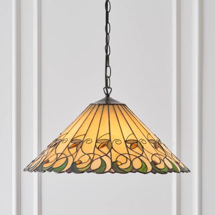 Endon 64194 - Sietynas, kabinamas ant grandinės JAMELIA 3xE27/60W/230V diametras 50 cm