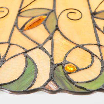 Endon 64194 - Tiffany pakabinamas šviestuvas ant grandinės JAMELIA 3xE27/60W/230V Ø 50 cm