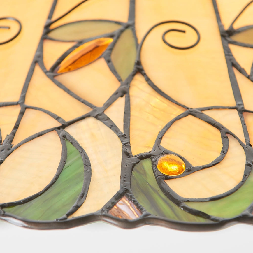 Endon 64194 - Tiffany pakabinamas šviestuvas ant grandinės JAMELIA 3xE27/60W/230V Ø 50 cm