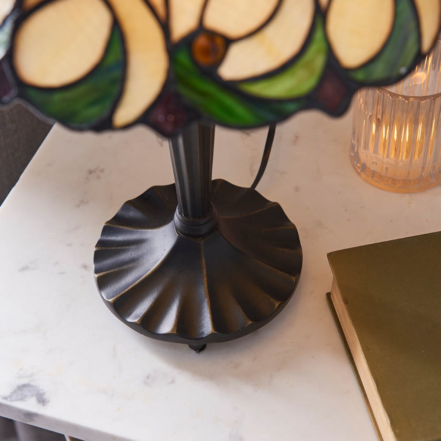 Endon 64195 - Stalinis šviestuvas Tiffany JAMELIA 1xE27/60W/230V skersmuo 31 cm