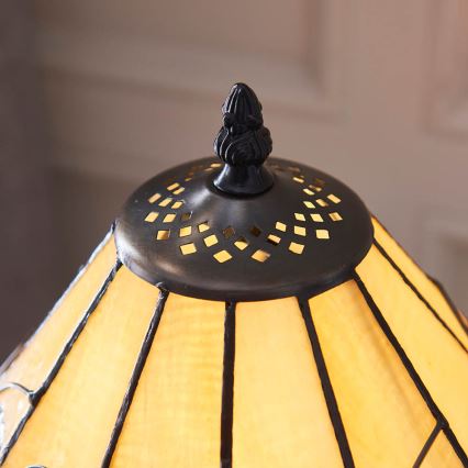 Endon 64195 - Stalinis šviestuvas Tiffany JAMELIA 1xE27/60W/230V skersmuo 31 cm