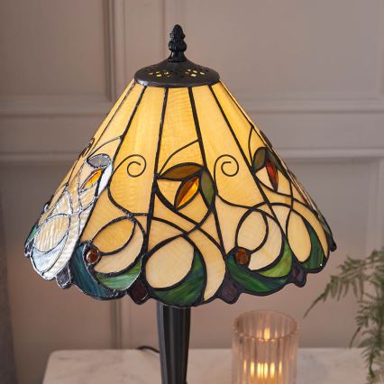 Endon 64195 - Stalo lempa JAMELIA 1xE27/60W/230V Ø 31 cm