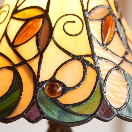 Endon 64196 - Stalinis šviestuvas Tiffany JAMELIA 1xE14/40W/230V skersmuo 20 cm