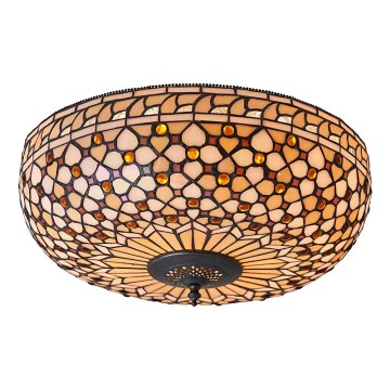 Endon 64276 - Lubinis šviestuvas MILLE FEUX 2xE27/60W/230V diametras 45 cm
