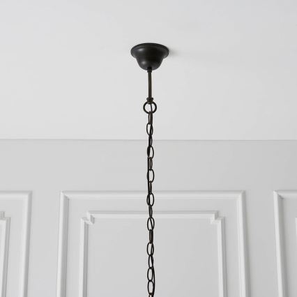 Endon 64285 - Sietynas, kabinamas ant grandinės NEVADA 1xE27/60W/230V diametras 35 cm