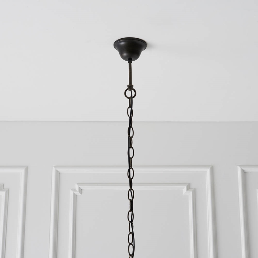 Endon 64285 - Sietynas, kabinamas ant grandinės NEVADA 1xE27/60W/230V diametras 35 cm