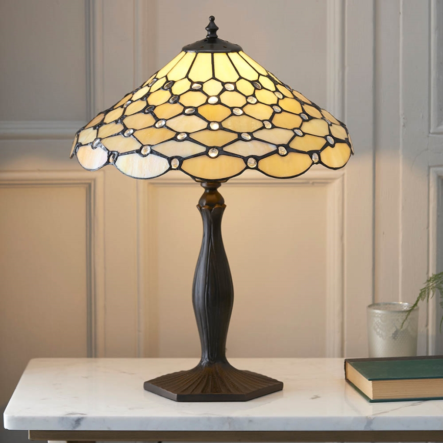 Endon 64301 - Stalinis šviestuvas PEARL 1xE27/60W/230V diametras 37 cm