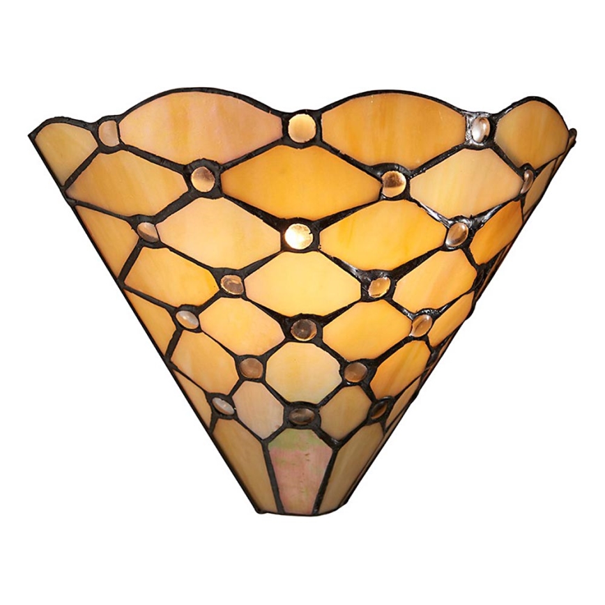 Endon 64302 - Sieninis šviestuvas Tiffany PEARL 1xE14/40W/230V