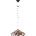 Endon 64325 - Liustra ant grandinės SULLIVAN 1xE27/60W/230V, skersmuo 40 cm