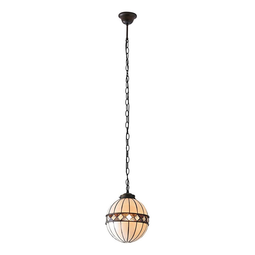 Endon 67044 - Sietynas, kabinamas ant grandinės FARGO 1xE14/40W/230V diametras 25,5 cm