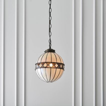 Endon 67044 - Sietynas, kabinamas ant grandinės FARGO 1xE14/40W/230V diametras 25,5 cm