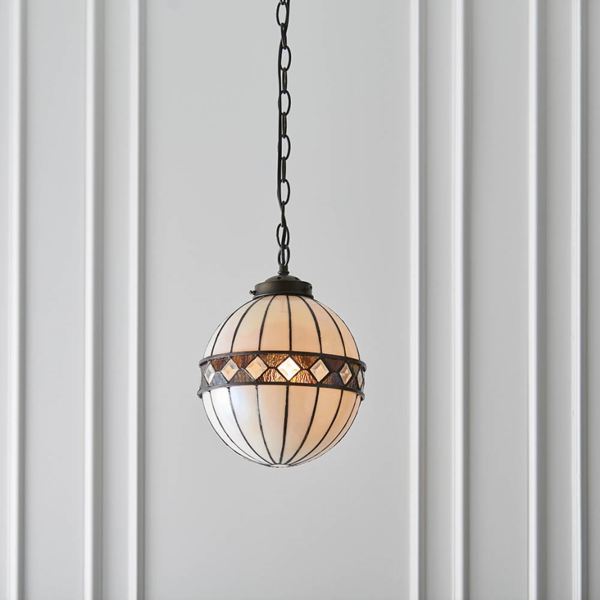 Endon 67044 - Sietynas, kabinamas ant grandinės FARGO 1xE14/40W/230V diametras 25,5 cm