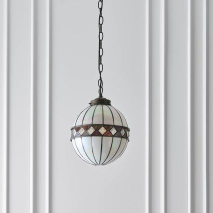Endon 67044 - Sietynas, kabinamas ant grandinės FARGO 1xE14/40W/230V diametras 25,5 cm