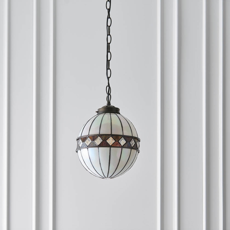 Endon 67044 - Sietynas, kabinamas ant grandinės FARGO 1xE14/40W/230V diametras 25,5 cm