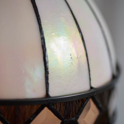 Endon 67045 - Liustra ant grandinės Tiffany FARGO 1xE27/60W/230V skersm. 40 cm