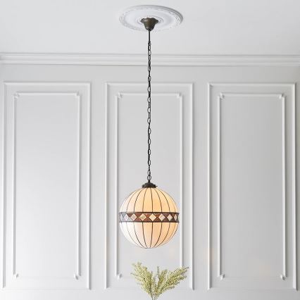 Endon 67045 - Sietynas, kabinamas ant grandinės FARGO 1xE27/60W/230V diametras 40 cm