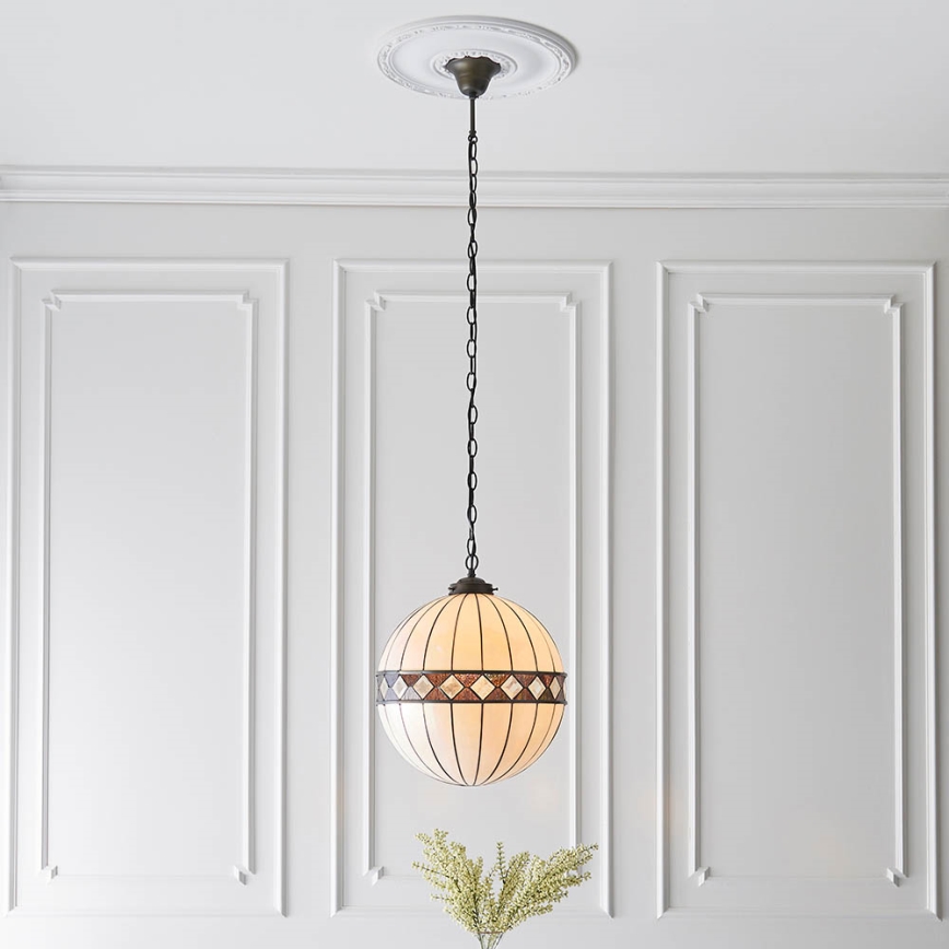 Endon 67045 - Sietynas, kabinamas ant grandinės FARGO 1xE27/60W/230V diametras 40 cm