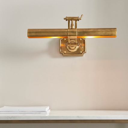 Endon 69833 - Paveikslų šviestuvas WINCHESTER 2xE14/6W/230V 51 cm žalvaris