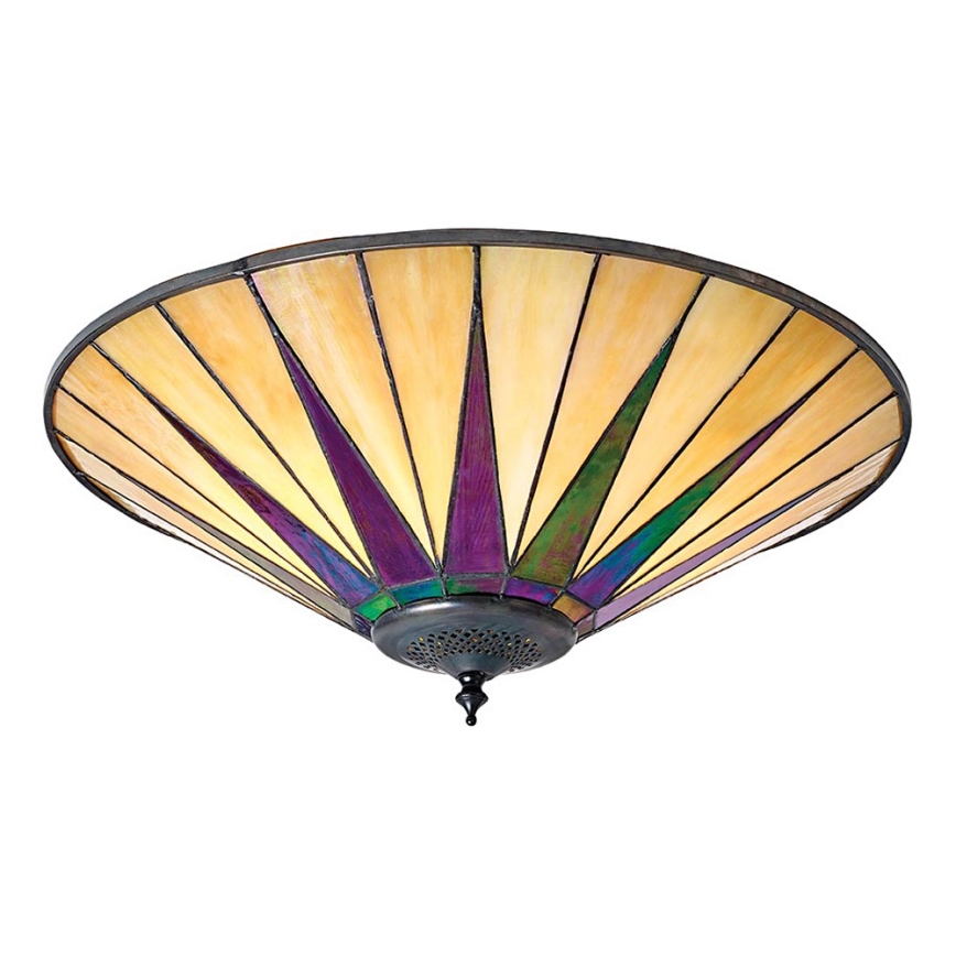 Endon 70240 - Lubinis šviestuvas DARK STAR 2xE27/40W/230V diametras 49 cm