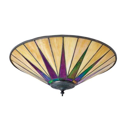 Endon 70240 - Lubinis šviestuvas DARK STAR 2xE27/40W/230V diametras 49 cm
