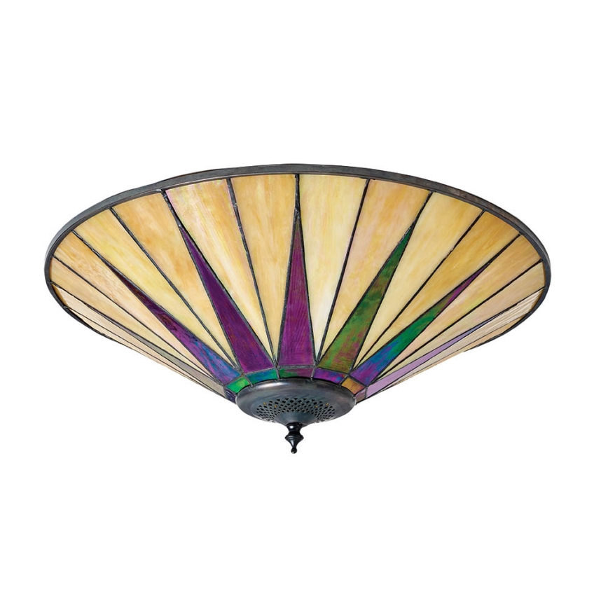 Endon 70240 - Lubinis šviestuvas DARK STAR 2xE27/40W/230V diametras 49 cm