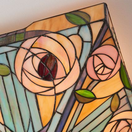 Endon 70698 - Lubinis šviestuvas Tiffany WILLOW 2xE27/60W/230V