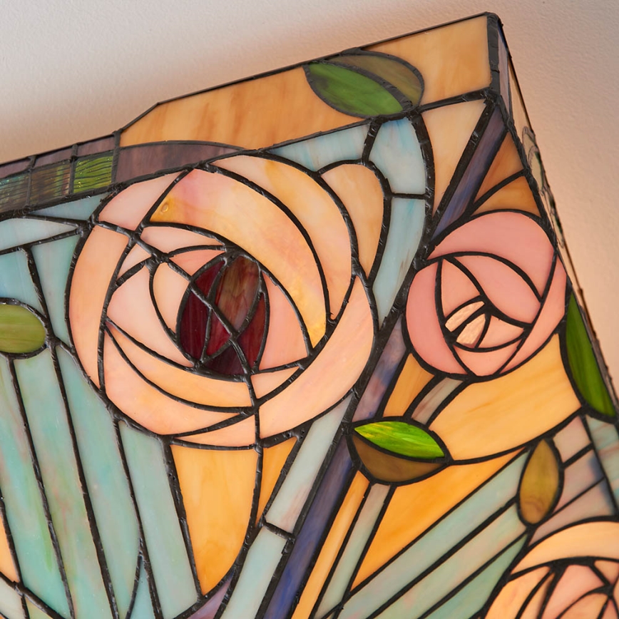 Endon 70698 - Lubinis šviestuvas Tiffany WILLOW 2xE27/60W/230V