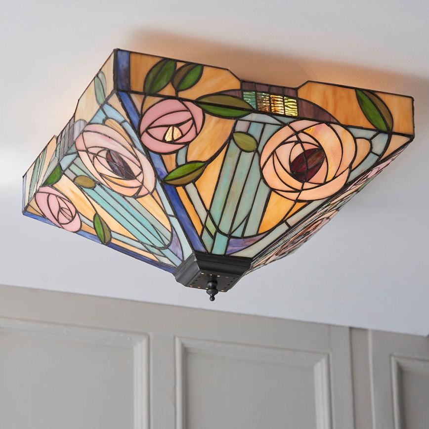 Endon 70698 - Lubinis šviestuvas WILLOW 2xE27/60W/230V