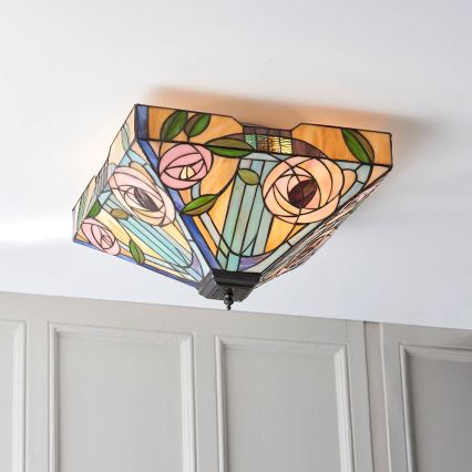 Endon 70698 - Lubinis šviestuvas WILLOW 2xE27/60W/230V