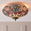 Endon 70709 - Lubinis šviestuvas Tiffany SULLIVAN 2 x E27, maks. 60 W, 230 V, skersmuo 40 cm