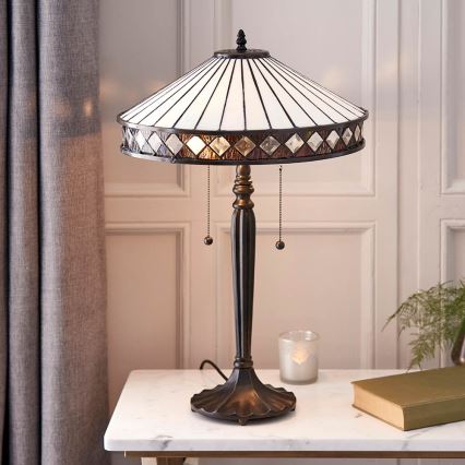 Endon 70935 - Stalinis šviestuvas FARGO 2xE27/60W/230V diametras 41,5 cm