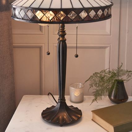 Endon 70935 - Stalinis šviestuvas FARGO 2xE27/60W/230V diametras 41,5 cm