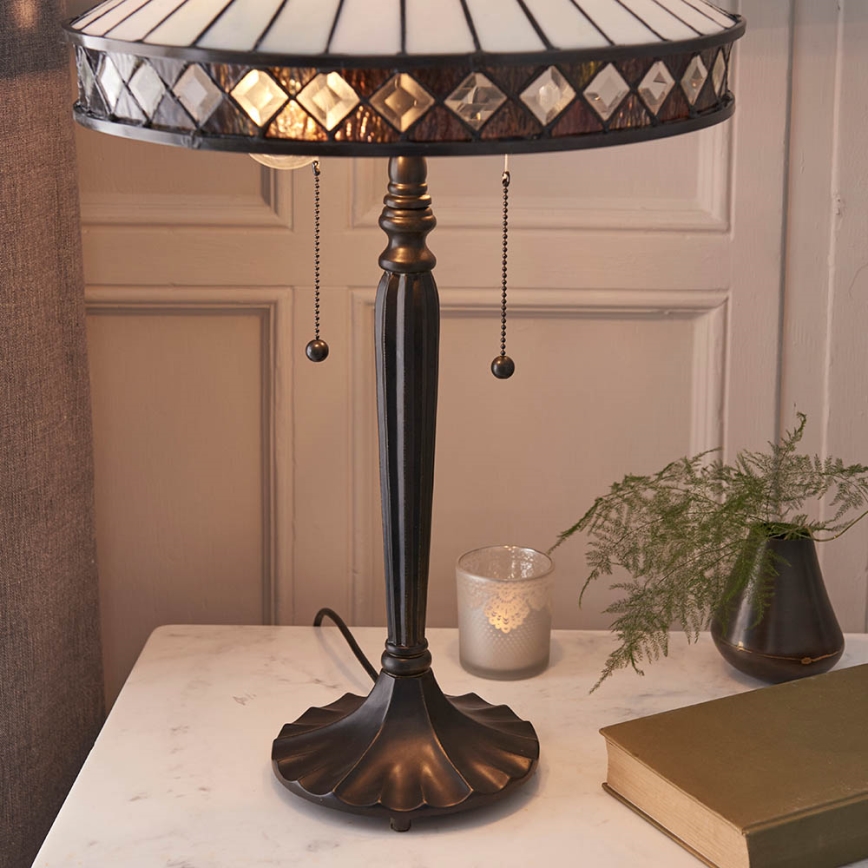 Endon 70935 - Stalinis šviestuvas FARGO 2xE27/60W/230V diametras 41,5 cm