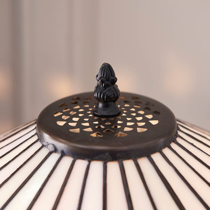 Endon 70935 - Stalinis Tiffany stiliaus šviestuvas FARGO 2xE27/60W/230V, skersmuo 41,5 cm