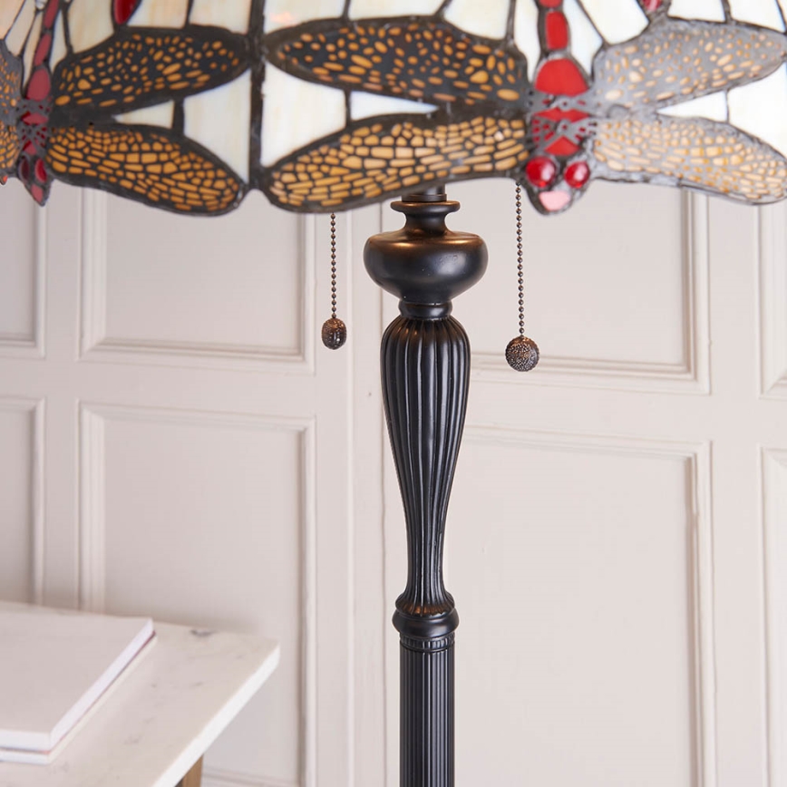 Endon 70940 - Grindinė lempa DRAGONFLY 2xE27/60W/230V, skersmuo 50 cm