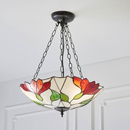 Endon 70946 - Sietynas, kabinamas ant grandinės BOTANICA 3xE27/60W/230V diametras 45 cm