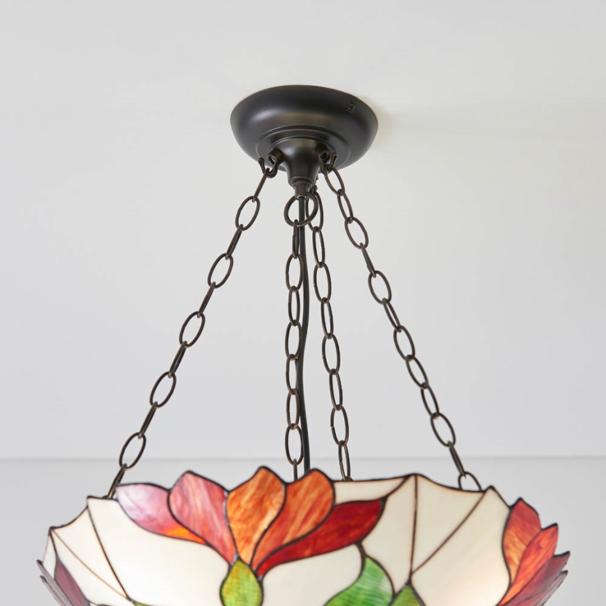 Endon 70946 - Sietynas, kabinamas ant grandinės BOTANICA 3xE27/60W/230V diametras 45 cm