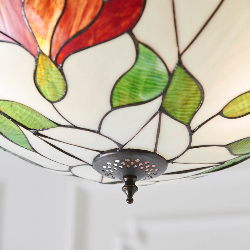 Endon 70946 - Sietynas, kabinamas ant grandinės BOTANICA 3xE27/60W/230V diametras 45 cm