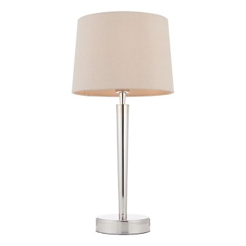 Endon 72175 - Stalo lempa su USB jungtimi SYON 1xE14/40W/230V blizgus chromas/kreminė