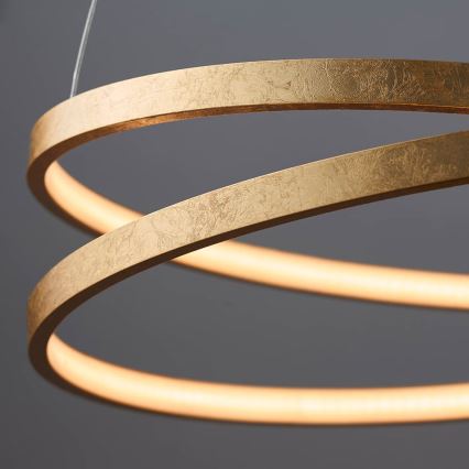 Endon 72479 - LED Pakabinamas sietynas SCRIBBLE LED/31,5W/230V 3000K auksas