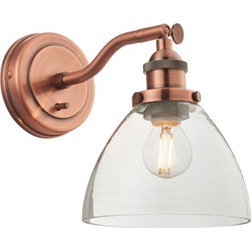 Endon 76334 - Sieninis taškinis šviestuvas HANSEN 1xE14/40W/230V varinis