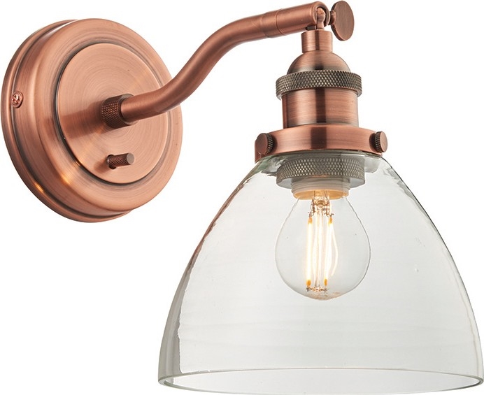 Endon 76334 - Sieninis taškinis šviestuvas HANSEN 1xE14/40W/230V varinis
