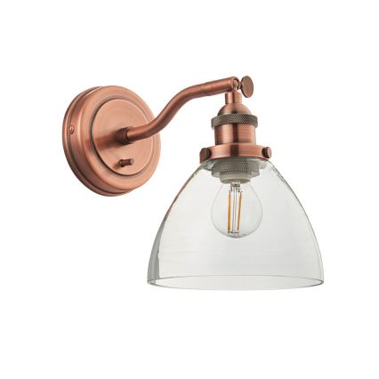Endon 76334 - Sieninis taškinis šviestuvas HANSEN 1xE14/40W/230V varinis