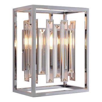 Endon 81932 - Sieninis šviestuvas ACADIA 1xE14/40W/230V blizgus chromas