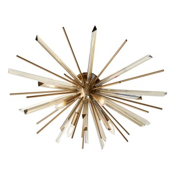 Endon 81937 - Lubinis šviestuvas 4xE14/40W/230V Ø 80 cm auksinis