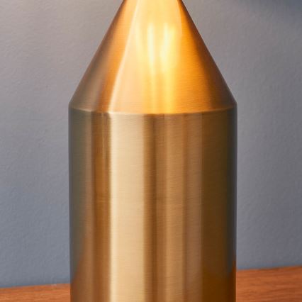 Endon 90522 - NOVA žalvarinė stalinė lempa 1xE27/60W/230V