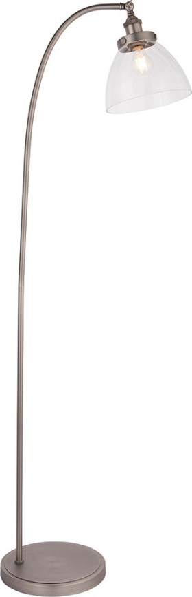 Endon 91741 - stovinti lempa HANSEN 1xE27/40W/230V, matinis chromas